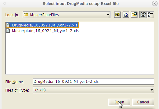 Navigate to MasterPlateFiles Navigate to MasterPlateFiles