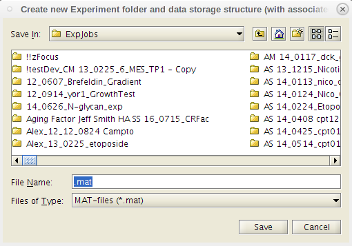 Create a new MPDM.mat file